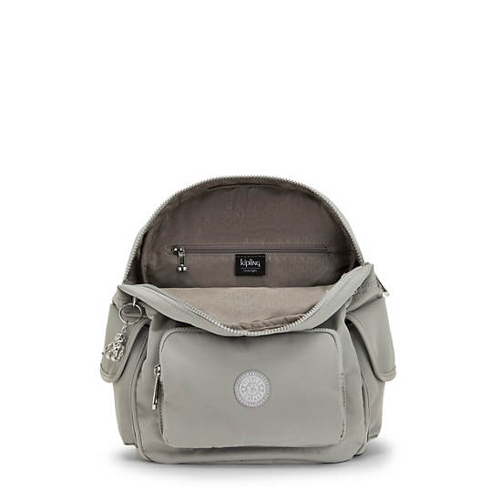 Kipling City Pack Small Classic Backpacks Almost Grey | CA 1499UZ